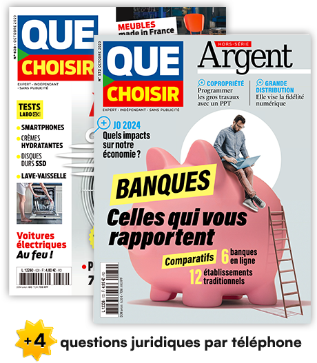 Abonnement magazine mensuel Que Choisir + Que Choisir Argent