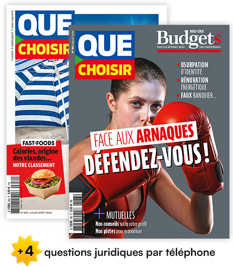 Abonnement magazine mensuel Que Choisir + Que Choisir Budgets