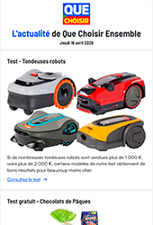 La newsletter hebdomadaire